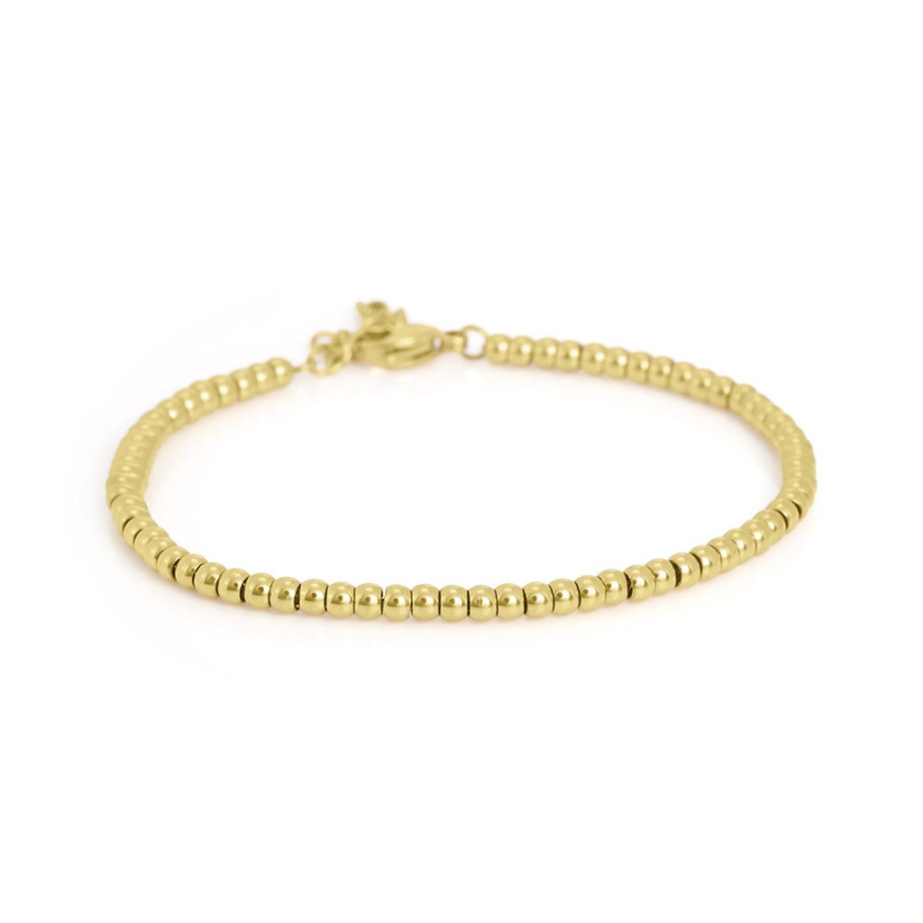 Bracciale Catena Lady Code Acciaio Dorato - Bracciali Donna | Stroili