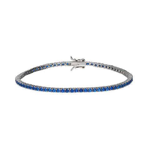 Bracciale Tennis Silver Rainbow Argento Rodiato Cubic Zirconia - Bracciali Tennis Donna | Stroili