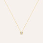 Collana Punto Luce Claire Oro Giallo Cubic Zirconia