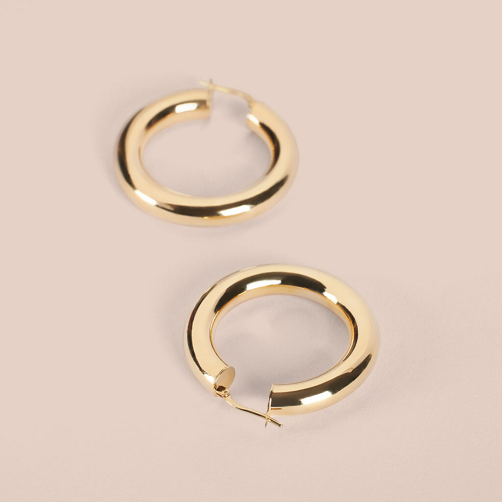 Orecchini A Cerchio Toujours Oro Giallo