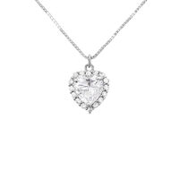 Collana Punto Luce Claire Oro Bianco Cubic Zirconia