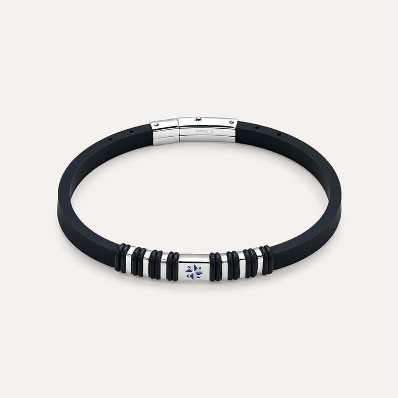 Bracciale Man Code Acciaio - Bracciali Uomo | Stroili