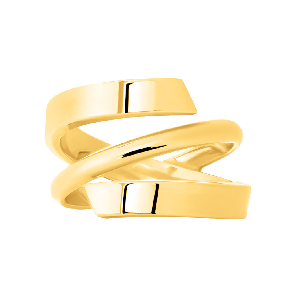 Anelli Anello Doppia Fascia Da Donna In Oro 18 Carati Misura Anello: 16 Finitura O Soggetti: Lucida 4,5g - Foto 14