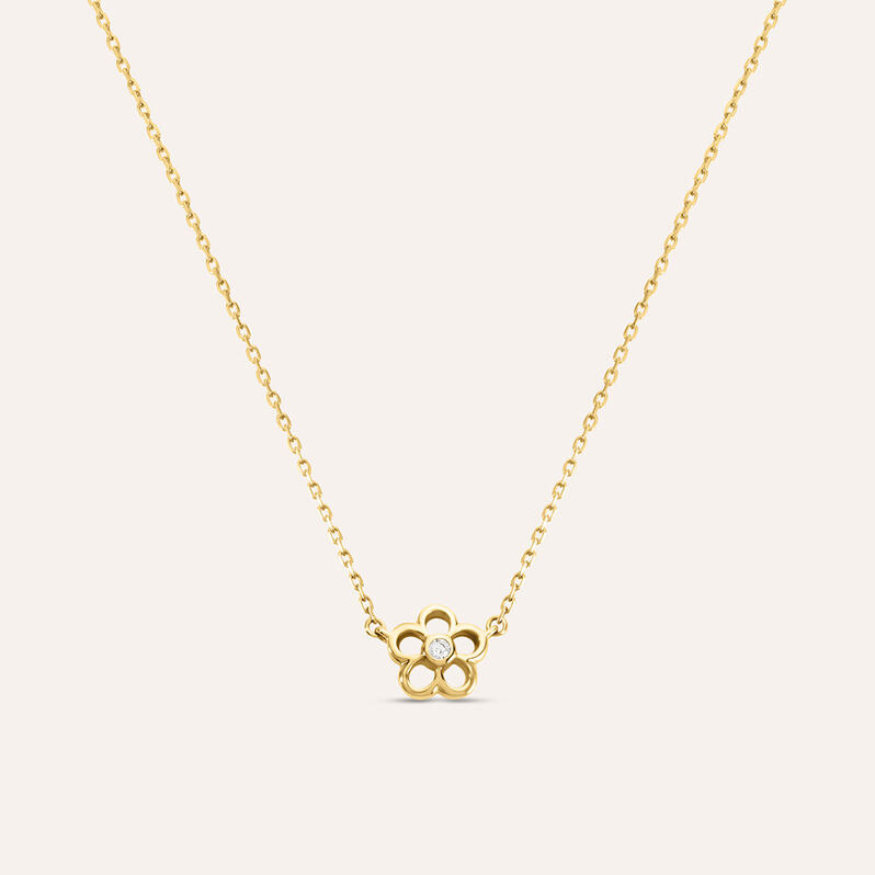 Collana Mon Petit Oro Giallo Diamante - Collane Bambino | Stroili