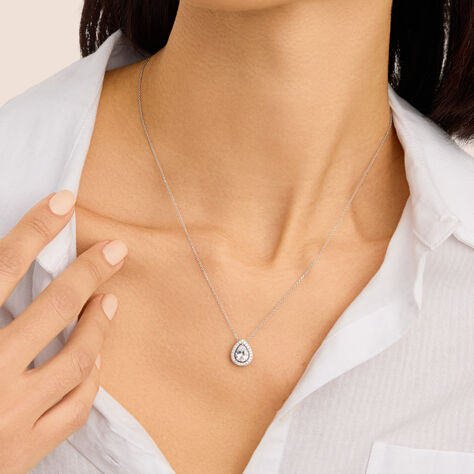 Collana Punto Luce Silver Elegance Argento Rodiato Cubic Zirconia - Collane Punto Luce Donna | Stroili