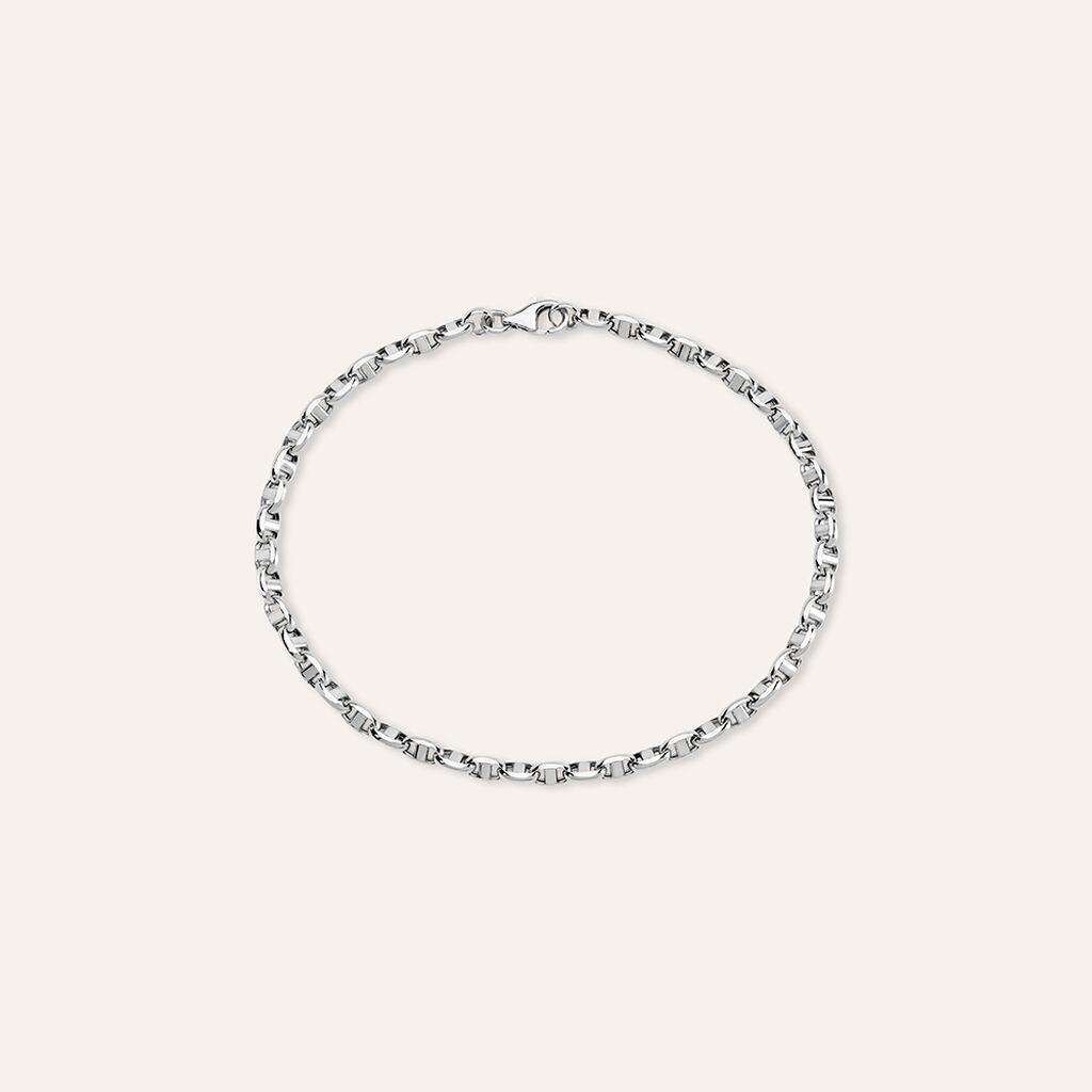 Bracciale Catena L'homme Or Oro Bianco