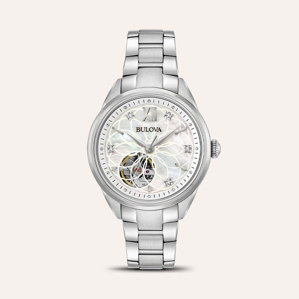 Orologio Meccanico Bulova Sutton 96p181 - Orologi solo Tempo Donna | Stroili