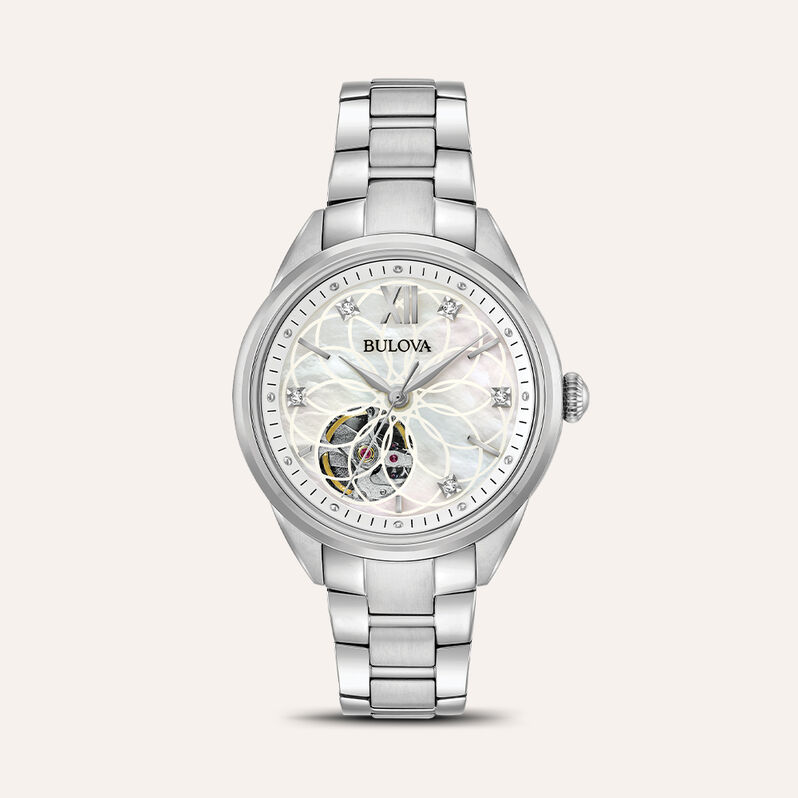 Orologio Meccanico Bulova Sutton 96p181 - Orologi solo Tempo Donna | Stroili