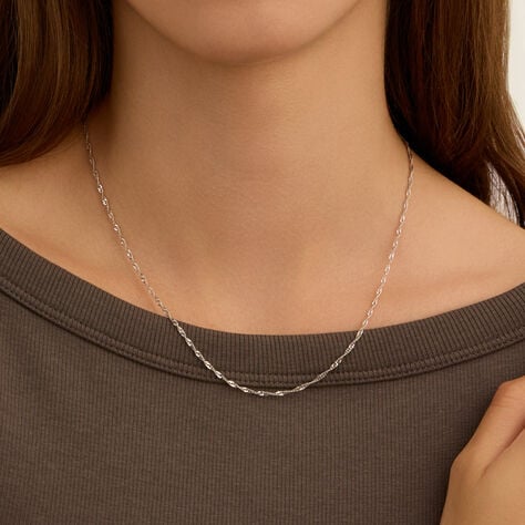 Catenina Poème Oro Bianco - Catenina Donna | Stroili