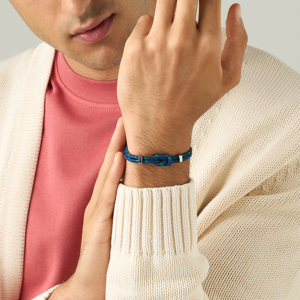 Bracciale Man Code Acciaio - Bracciali Uomo | Stroili