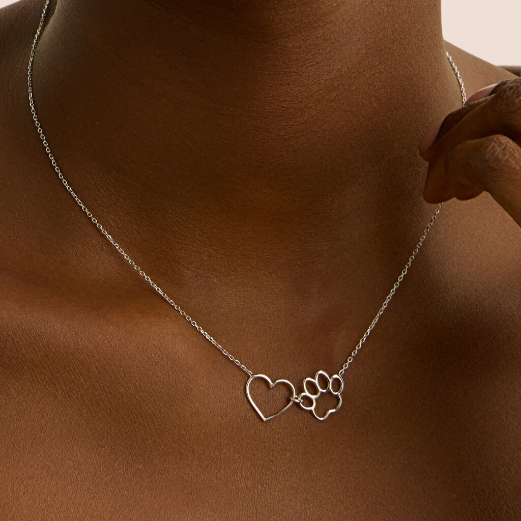 Collana Silver Collection Argento Rodiato