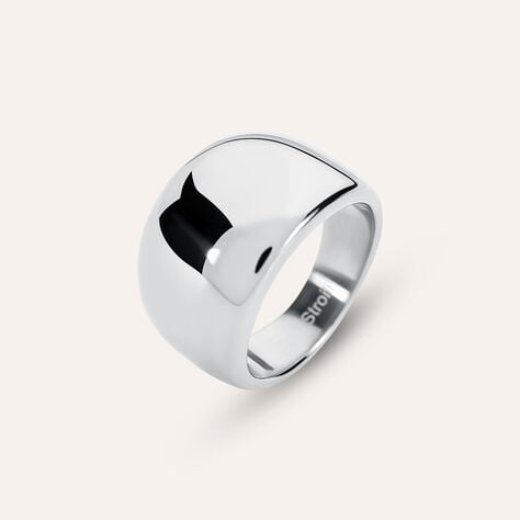 Anello Fascia Lady Code Acciaio - Anelli Moderni  | Stroili