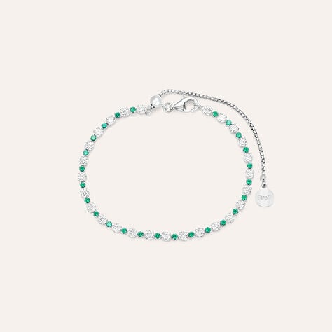 Bracciale Tennis Silver Elegance Argento Rodiato Cubic Zirconia - Bracciali Donna | Stroili
