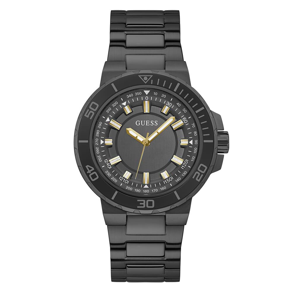 Orologio guess uomo nero sale