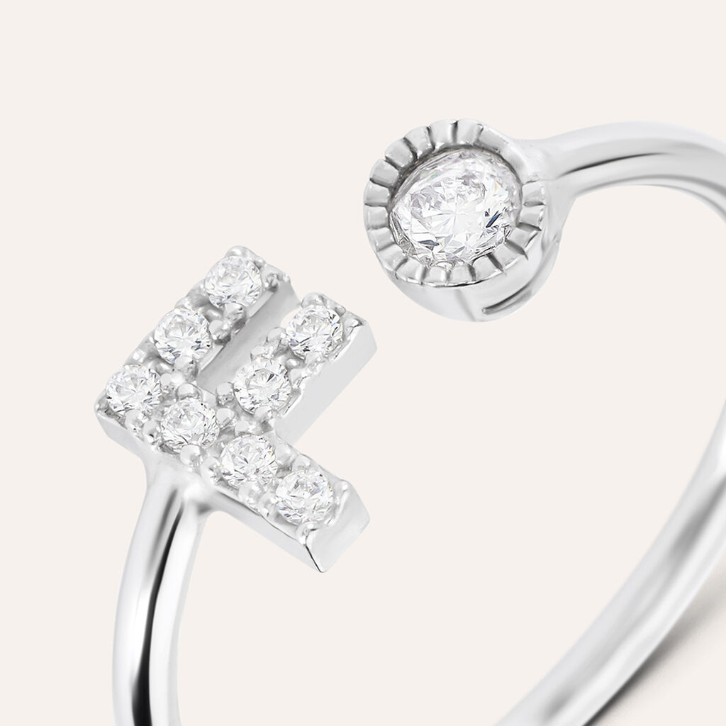 Anello Fantasia Silver Moments Argento Rodiato Cubic Zirconia