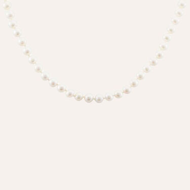 Collana Gold Pearls Oro Bianco Perla D'Acqua Dolce Diamante