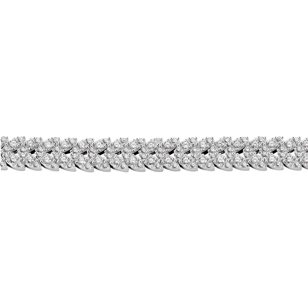 Bracciale Tennis Silver Elegance Argento Rodiato Cubic Zirconia - Bracciali Tennis Donna | Stroili