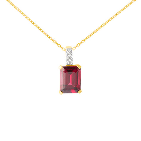 Collana Jasmine Oro Giallo Rodolite Diamante - Collane Donna | Stroili