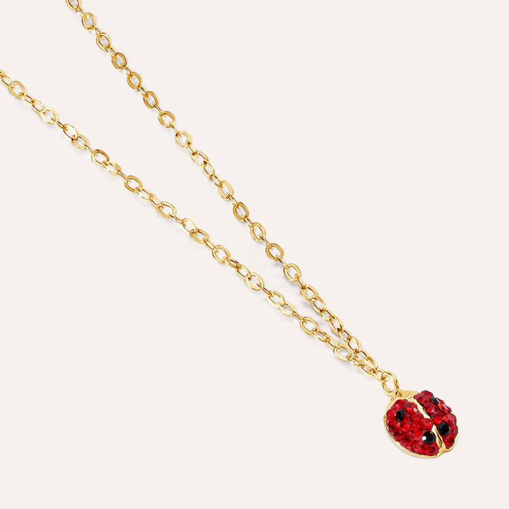 Collana Mon Petit Oro Giallo Cristallo - Collane Bambino | Stroili