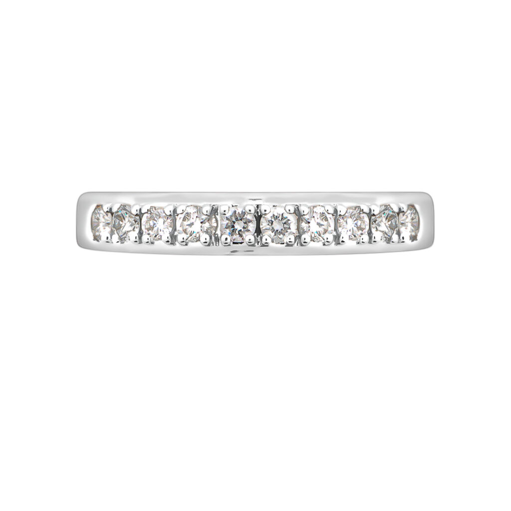 Anello Riviere Firmamenti Oro Bianco Diamante - Anelli Riviere Donna | Stroili