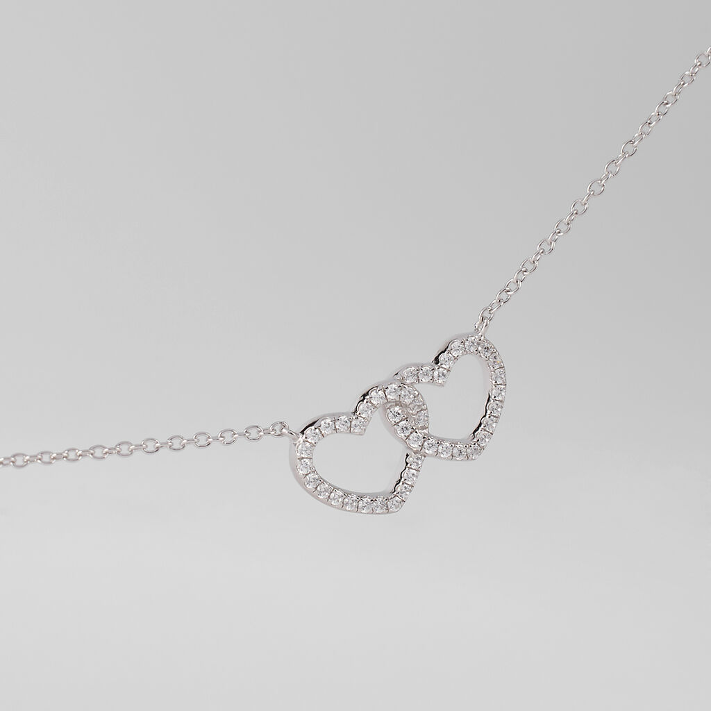 Collana Silver Moments Argento Rodiato Cubic Zirconia - Collane Donna | Stroili