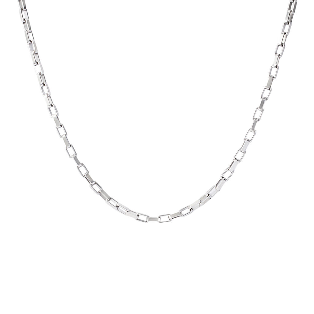 Catena Gentleman Argento Rodiato - Collane Catena Uomo | Stroili