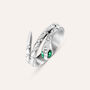 Anello Fantasia Moonlight Acciaio Cubic Zirconia