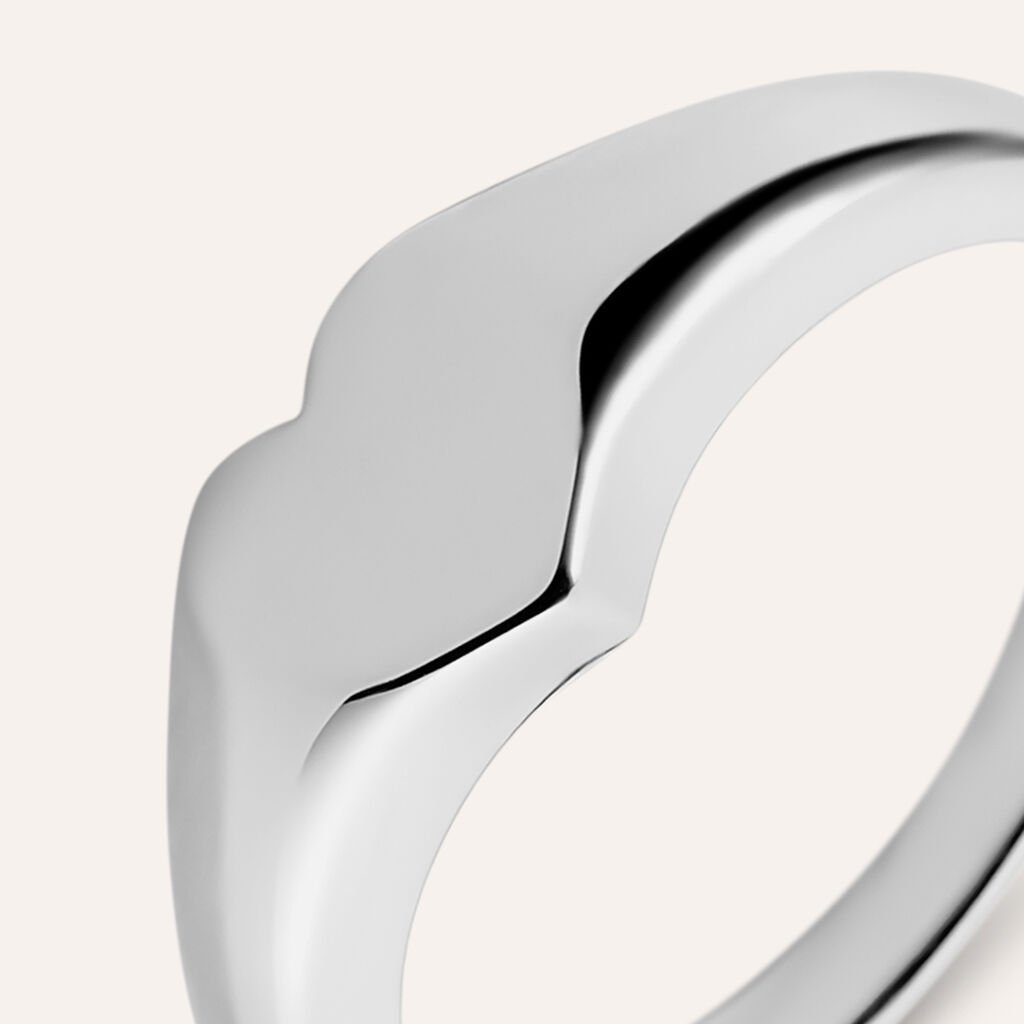 Anello Chevalier Silver Collection Argento Rodiato