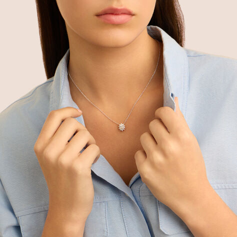 Collana Silver Elegance Argento Rodiato Cubic Zirconia - Collane Donna | Stroili