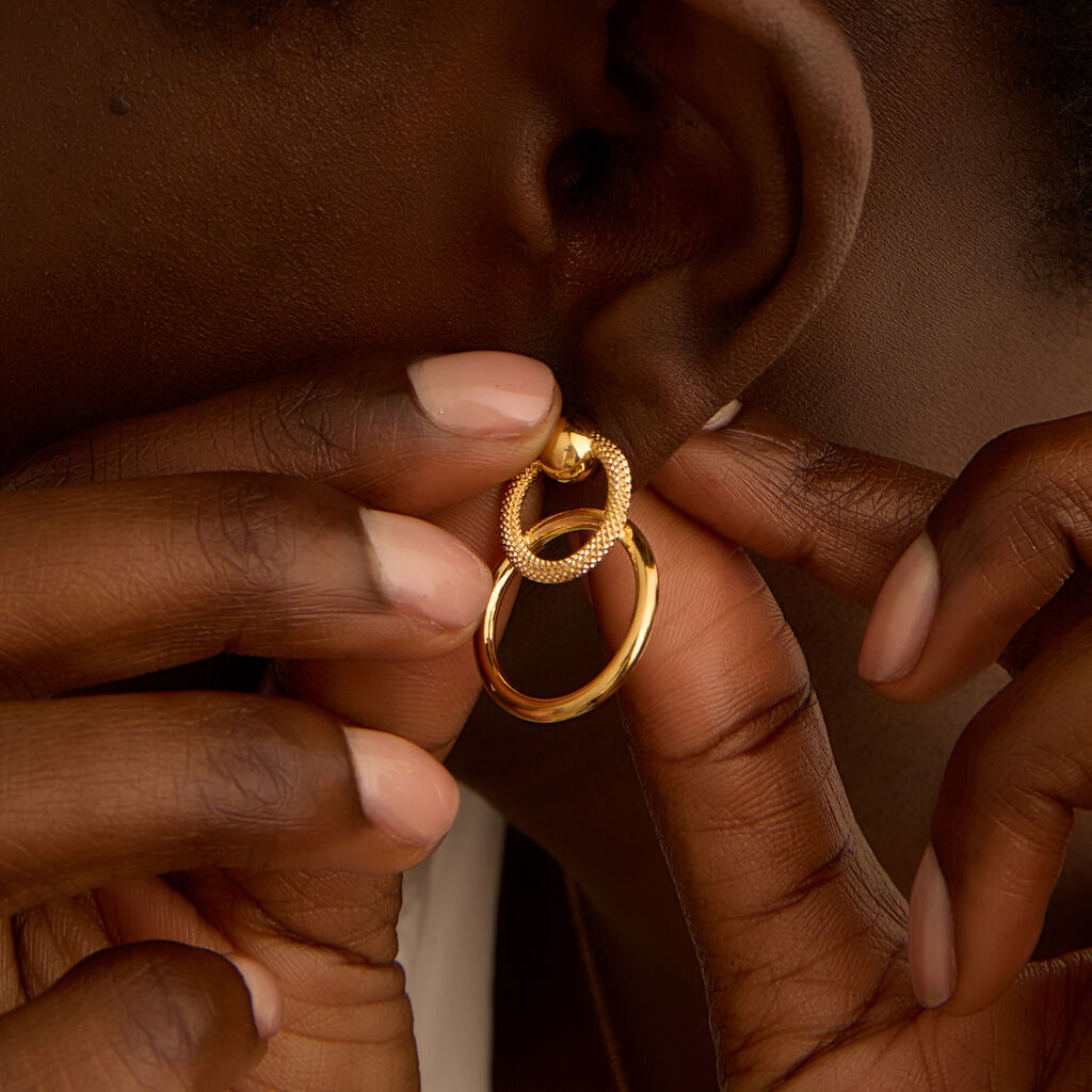 Orecchini Pendenti Isabelle Oro Giallo