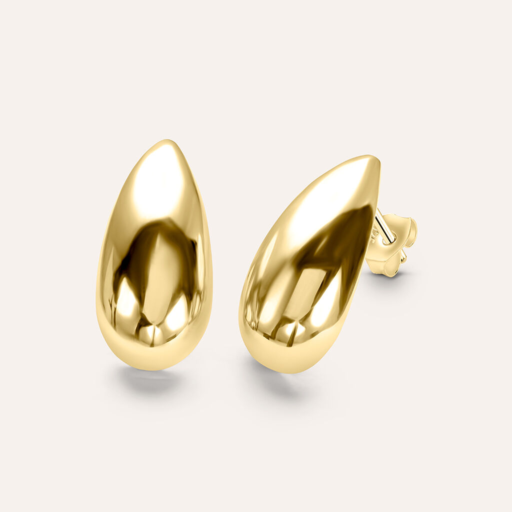 Orecchini Lobo Isabelle Oro Giallo