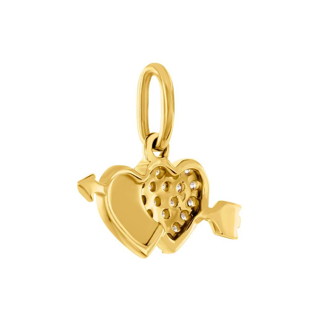 Pendente Poème Oro Giallo Cubic Zirconia - Ciondoli Donna | Stroili