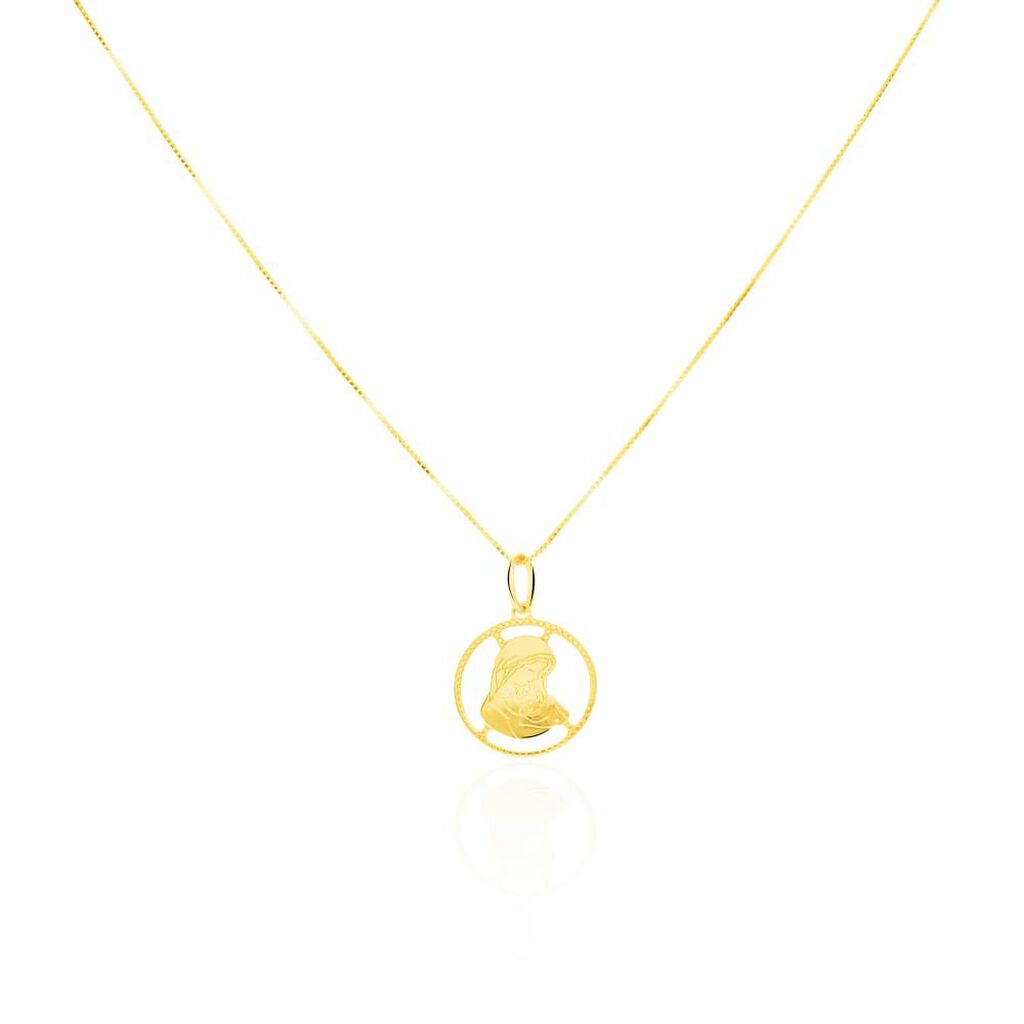 Pendente Holy Oro Giallo - Ciondoli con Incisione Unisex | Stroili