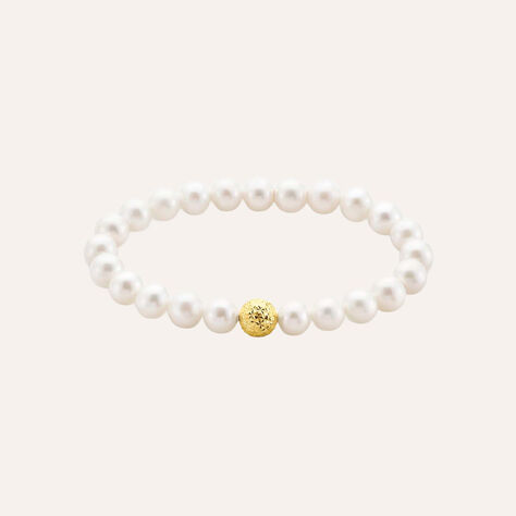 Bracciale Gabrielle Oro Giallo Perla D'Acqua Dolce - Bracciali Donna | Stroili