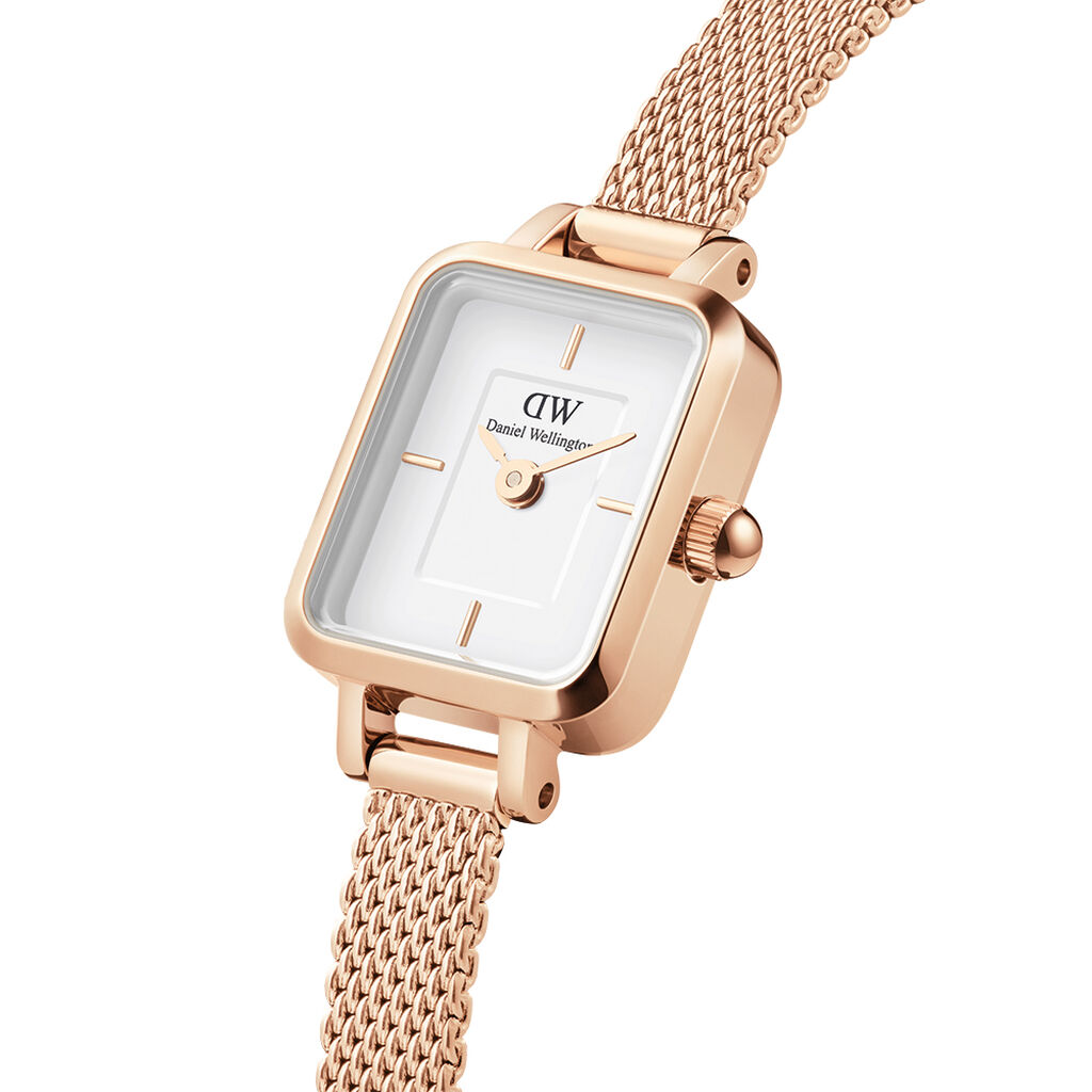 Orologio Al Quarzo Daniel Wellington Quadro Mini White Dw00100727 - Orologi solo Tempo Donna | Stroili