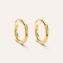 Orecchini A Cerchio Toujours Oro Giallo