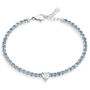 Bracciale Tennis Lady Chic Acciaio Cristallo