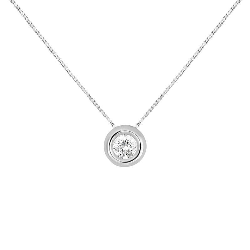 Collana Punto Luce Firmamenti Oro Bianco Diamante - Collane Punto Luce Donna | Stroili