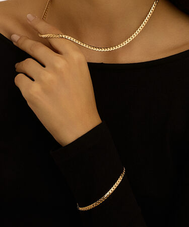Bracciale Catena Golden Dream Placcato Oro Giallo