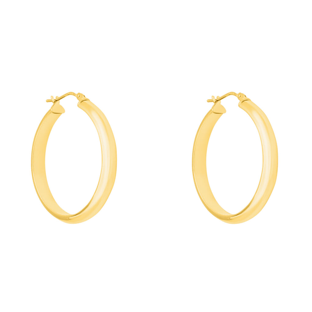 Orecchini A Cerchio Toujours Oro Giallo - Orecchini a Cerchio Donna | Stroili