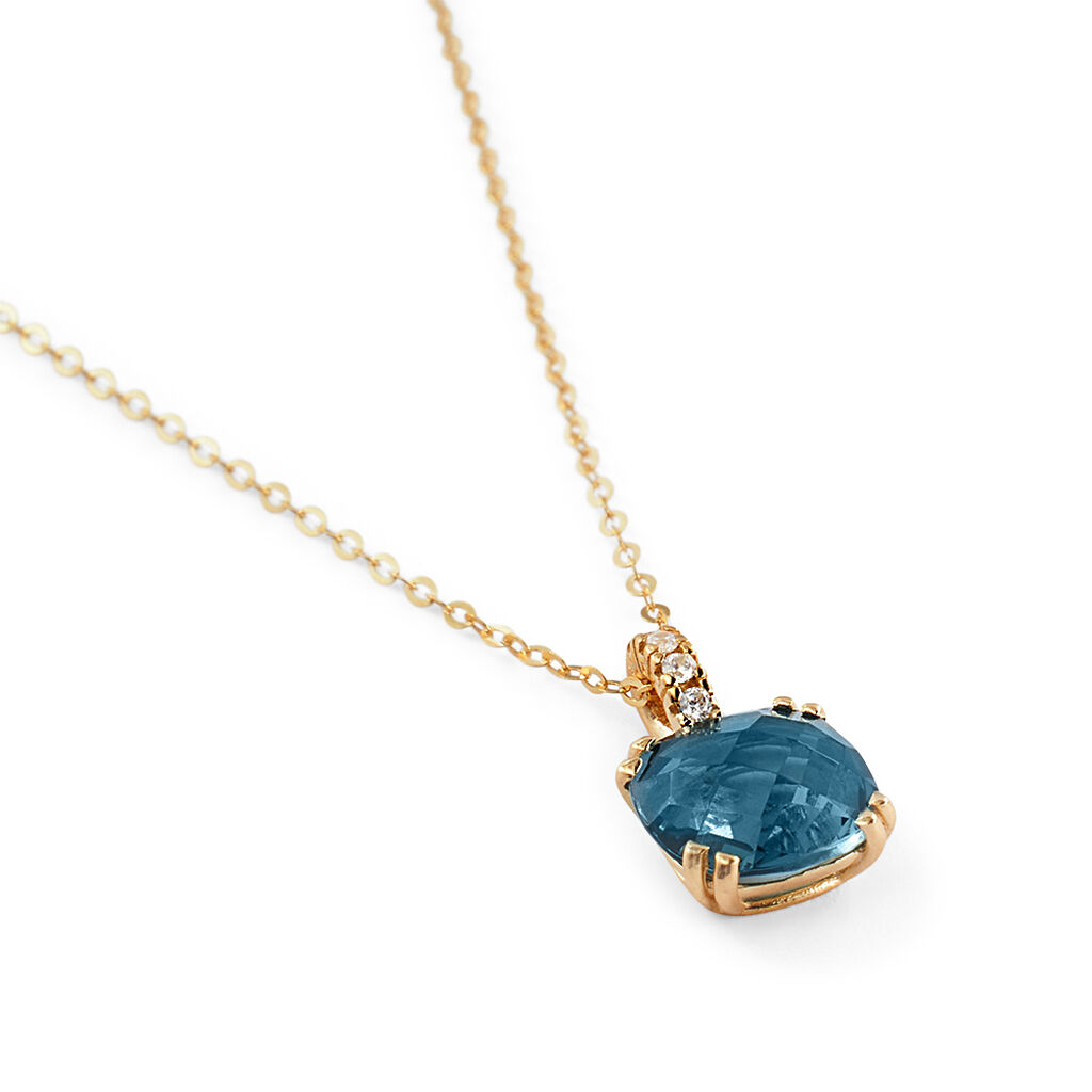 Collana Punto Luce Amélie Oro Giallo Topazio Cubic Zirconia - Collane Punto Luce Donna | Stroili