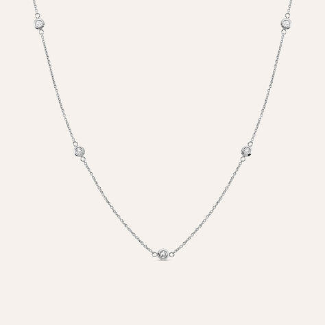 Collana Desideria Argento Nobile Rodiato - Collane Donna | Stroili