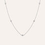 Collana Desideria Argento Nobile Rodiato