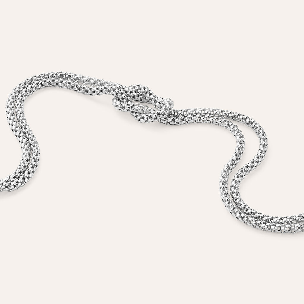 Bracciale Silver Collection Argento Rodiato