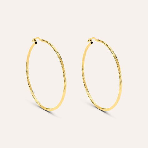 Orecchini A Cerchio Toujours Oro Giallo - Orecchini a Cerchio Donna | Stroili