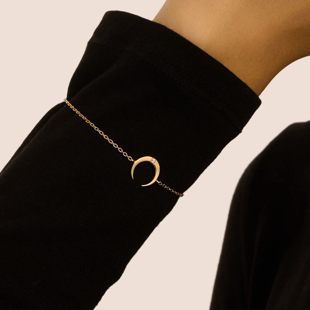 Bracciale Golden Dream Placcato Oro Giallo Cubic Zirconia - Bracciali Amicizia Donna | Stroili
