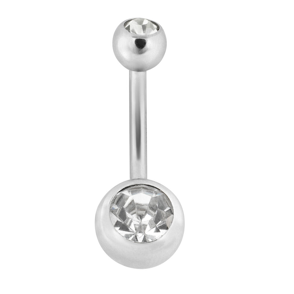 Piercing Ombelico Lady Code Acciaio Cristallo - Gioielli Donna | Stroili