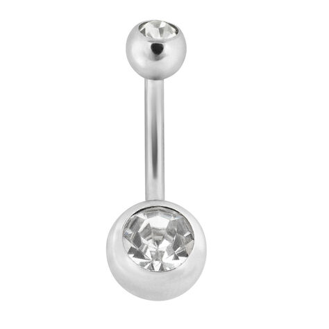 Piercing Ombelico Lady Code Acciaio Cristallo - Gioielli Donna | Stroili