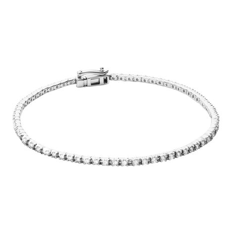 Bracciale Tennis Grace Oro Bianco Diamante - Bracciali Tennis Donna | Stroili