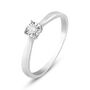 Anello Solitario Diamotion Oro Bianco Diamante